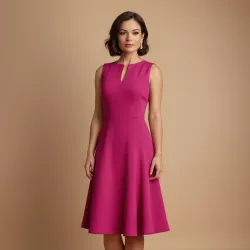 photo of #3 magenta A Type dress