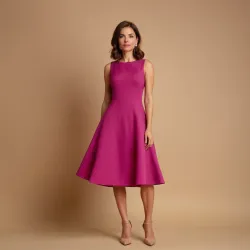 photo of #3 magenta A Type dress