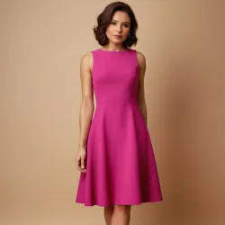 photo of #3 magenta A Type dress