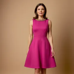 photo of #3 magenta A Type dress