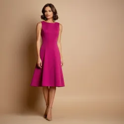 photo of #3 magenta A Type dress