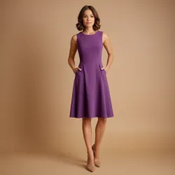 photo of #4 purple A Type dress