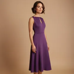 photo of #4 purple A Type dress