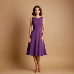 photo of #4 purple A Type dress