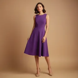 photo of #4 purple A Type dress