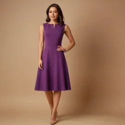 photo of #4 purple A Type dress