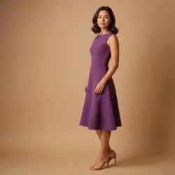 photo of #4 purple A Type dress