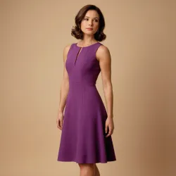 photo of #4 purple A Type dress