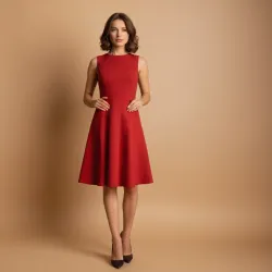 photo of #5 red A Type dress
