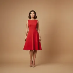 photo of #5 red A Type dress