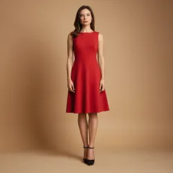 photo of #5 red A Type dress