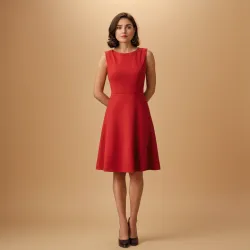photo of #5 red A Type dress