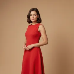 photo of #5 red A Type dress