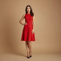 photo of #5 red A Type dress