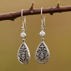 photo of #1 silver earrings
