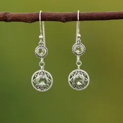photo of #1 silver earrings