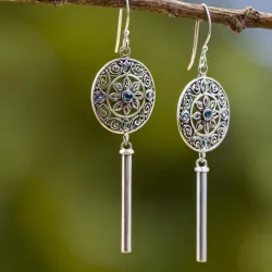 photo of #1 silver earrings