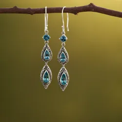 photo of #1 silver earrings