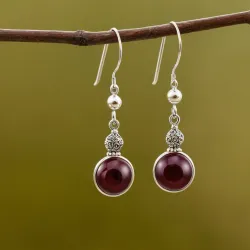 photo of #1 silver earrings