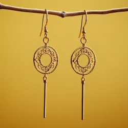 photo of #2 golden earrings