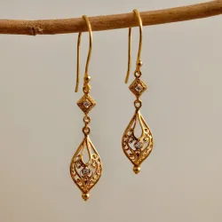 photo of #2 golden earrings