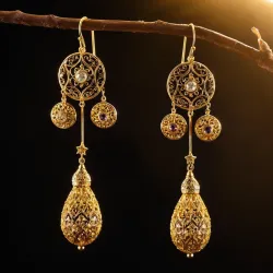 photo of #2 golden earrings