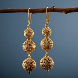 photo of #2 golden earrings