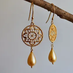 photo of #2 golden earrings