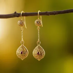 photo of #2 golden earrings