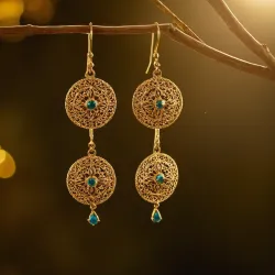 photo of #2 golden earrings