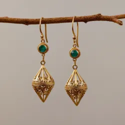 photo of #2 golden earrings