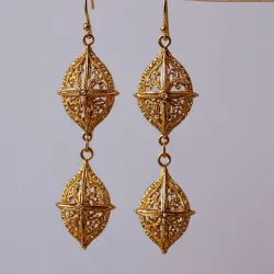 photo of #2 golden earrings