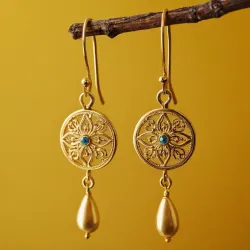 photo of #2 golden earrings