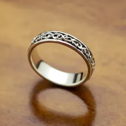 photo of #2 silver ring