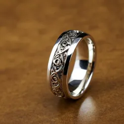 photo of #2 silver ring