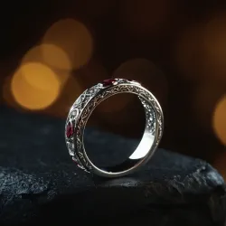 photo of #2 silver ring