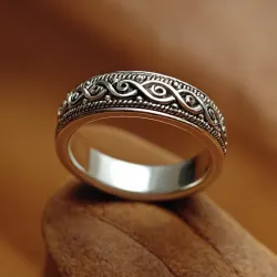 photo of #2 silver ring