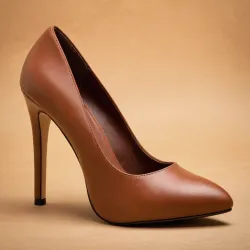 photo of #1 brown high heels