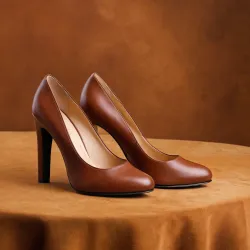 photo of #1 brown high heels