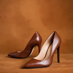 photo of #1 brown high heels