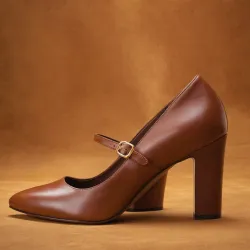 photo of #1 brown high heels
