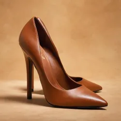 photo of #1 brown high heels