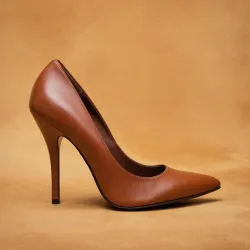photo of #1 brown high heels