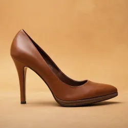 photo of #1 brown high heels