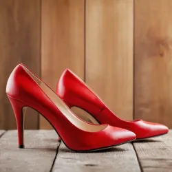 photo of #3 red high heels