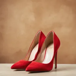 photo of #3 red high heels
