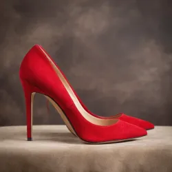 photo of #3 red high heels