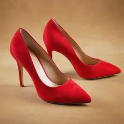 photo of #3 red high heels