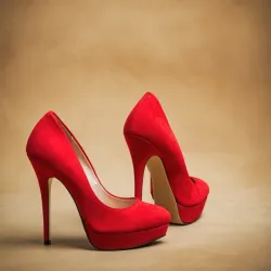 photo of #3 red high heels