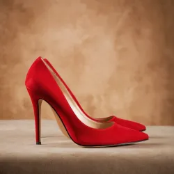 photo of #3 red high heels